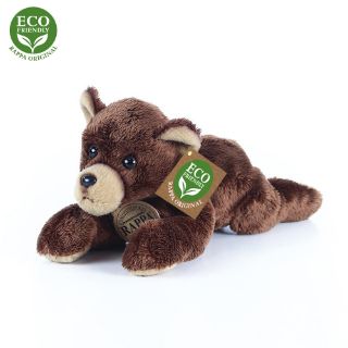 Obrázek z Medvěd hnědý plyš ležící 18cm 